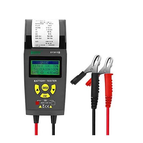 DY3015B Yazıcı 12V ile otomotiv akü ve elektrik sistemi test cihazı